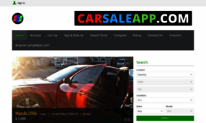 Carsaleapp.com thumbnail