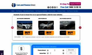 Carsandfinancedirect.com.au thumbnail