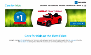 Carsforkids.com.au thumbnail