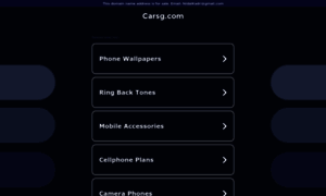 Carsg.com thumbnail