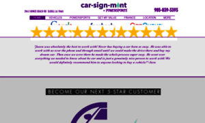 Carsignmint.com thumbnail