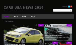 Carsnews2016.com thumbnail