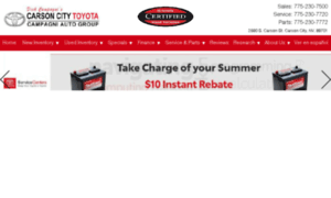 Carsoncitytoyota.com thumbnail