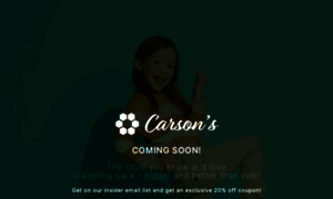 Carsons.com thumbnail