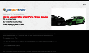 Carsparefinder.com thumbnail