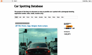 Carspottingdatabase.blogspot.com thumbnail