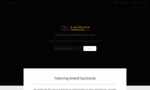 Carstereousermanuals.com thumbnail