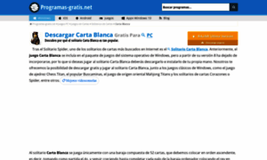 Carta-blanca.programas-gratis.net thumbnail