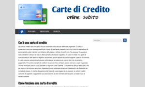 Carta-di-credito-online-subito.it thumbnail