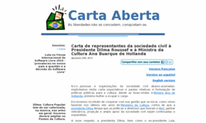 Cartaaberta.org.br thumbnail