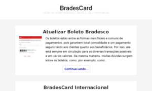Cartaobradescard.online thumbnail
