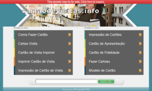 Cartaodevisitas.info thumbnail