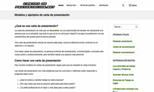 Cartasdepresentacion.net thumbnail