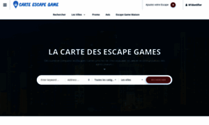 Carte-escapegame.fr thumbnail