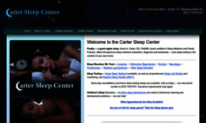 Cartersleepcenter.com thumbnail