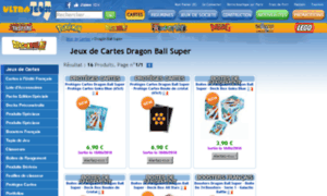 Cartes-dragonball.com thumbnail