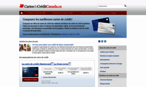 Cartesdecreditcanada.ca thumbnail