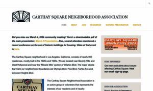 Carthaysquare.org thumbnail