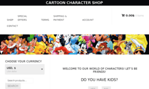 Cartooncharacter.shop thumbnail