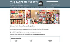 Cartoonmuseumshop.org thumbnail