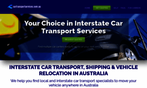 Cartransportservices.com.au thumbnail