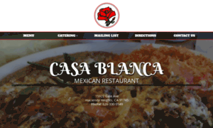 Casablancamexicanrestaurant.com thumbnail