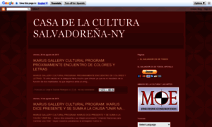 Casadelaculturalsalvadorena-ny.blogspot.com thumbnail