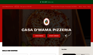 Casadmamapizza.com thumbnail