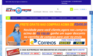 Casaeletropecas.com.br thumbnail