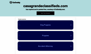 Casagrandeclassifieds.com thumbnail