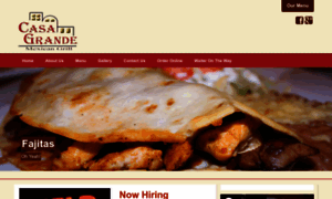 Casagrandemexicangrill.com thumbnail