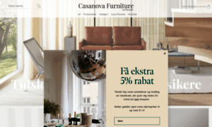 Casanovafurniture.dk thumbnail