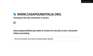Casapounditalia.org thumbnail