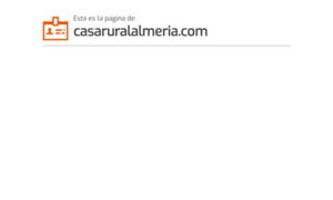 Casaruralalmeria.com thumbnail