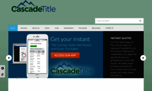 Cascade-title.com thumbnail