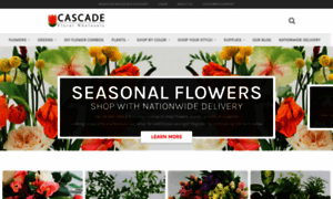 Cascadefloralwholesale.com thumbnail