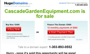 Cascadegardenequipment.com thumbnail