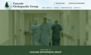 Cascadeorthopaedicgroup.com thumbnail
