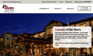 Cascadesofthesierra.com thumbnail