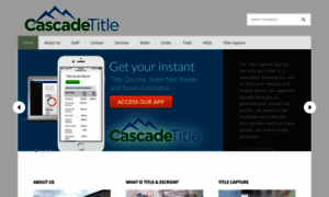 Cascadetitleco.com thumbnail