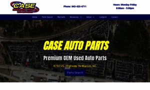 Caseautoparts.com thumbnail