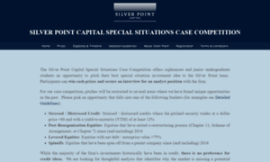 Casecompetition.silverpointcapital.com thumbnail