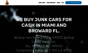 Cash-4-junk-cars-miami.com thumbnail