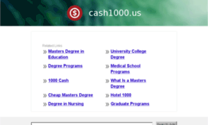 Cash1000.us thumbnail