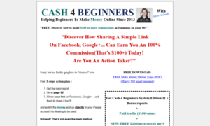 Cash4beginners.com thumbnail