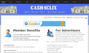 Cash4clix.com thumbnail