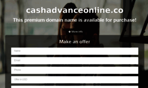 Cashadvanceonline.co thumbnail