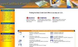 Cashback-cards.org thumbnail