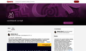 Cashback-script-software.quora.com thumbnail