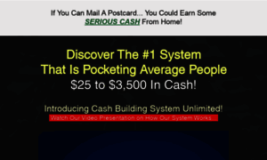 Cashbuildingsystemunlimited.com thumbnail
